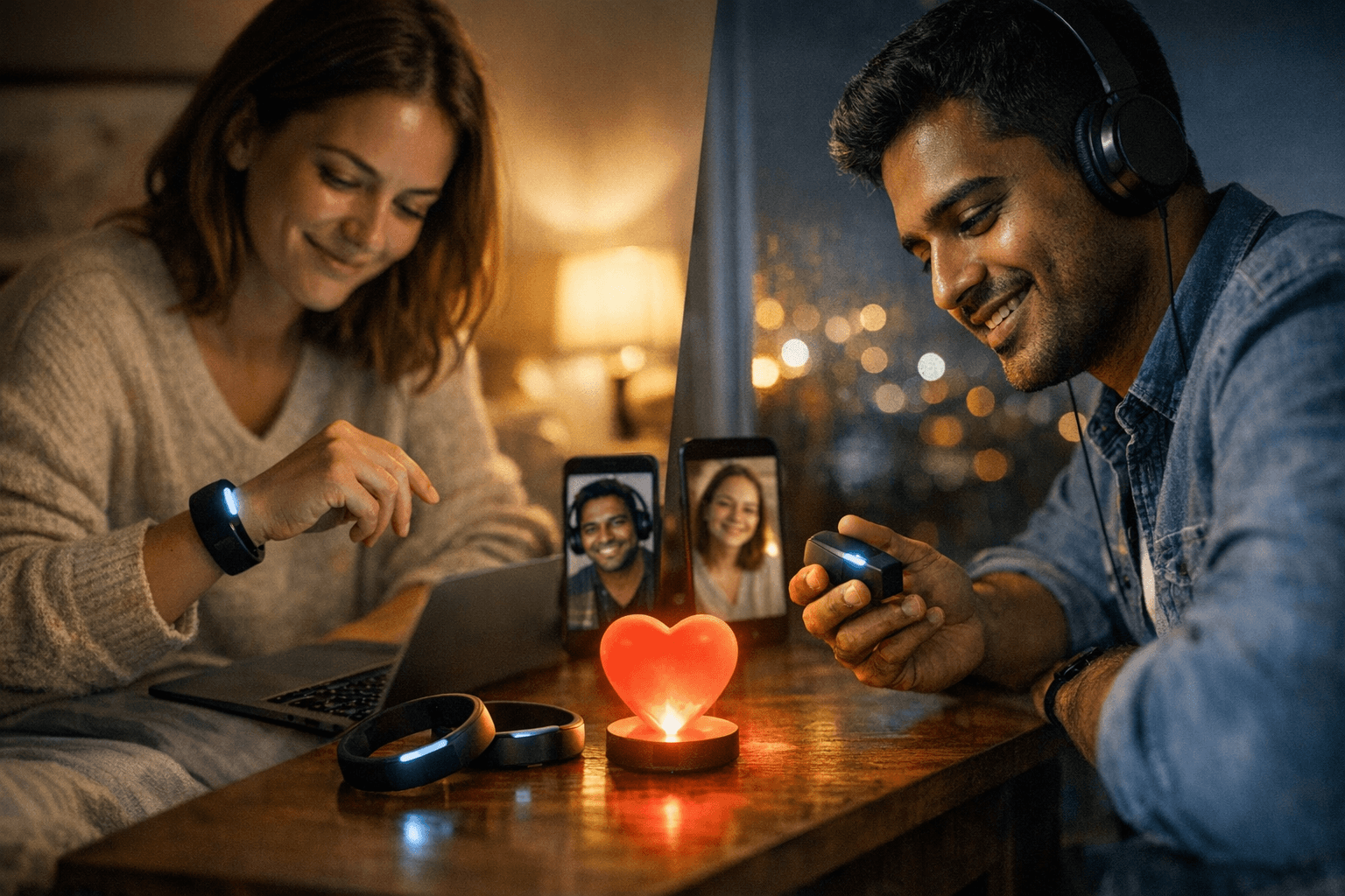 Smart Haptic Gifts Help Long-Distance Couples Stay Connected on Anniversaries