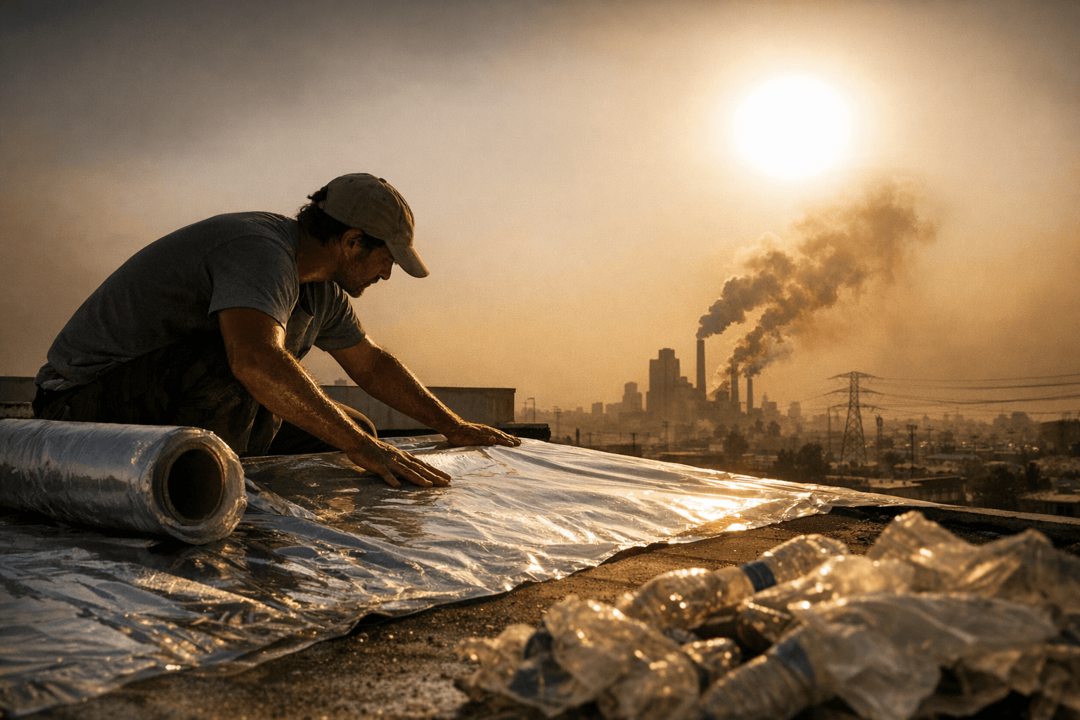 Environmentalists Question Whether Plastic Can Help Combat Rising Temperatures