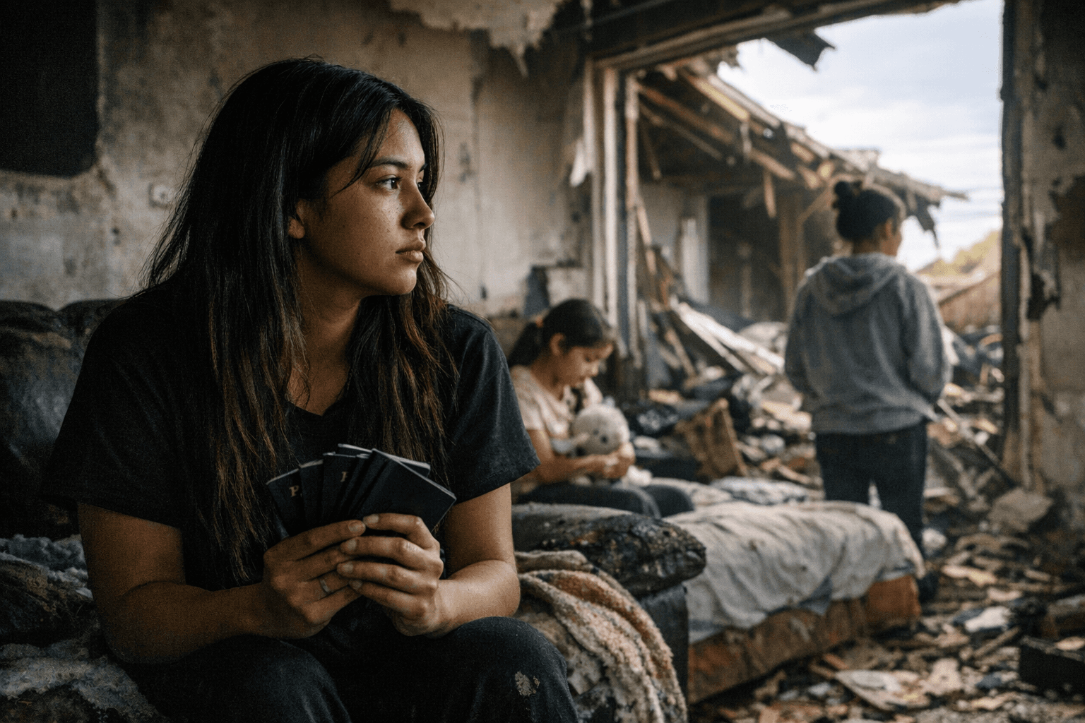 Siblings Navigate Fear, Loss and New Responsibilities After Home Is Upended