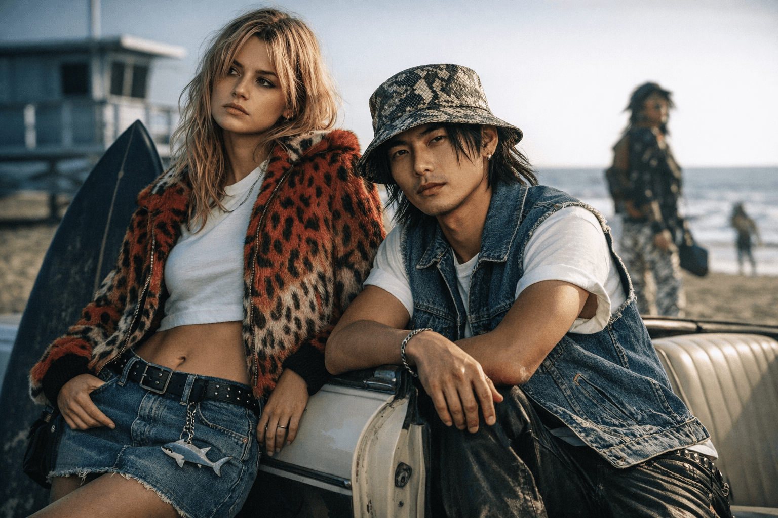 Guess Jeans and Hysteric Glamour Blend California Cool with Harajuku Edge