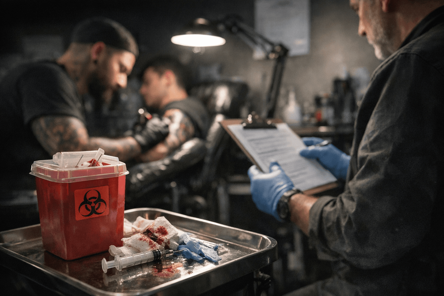 Updated Guide Walks Tattoo Studios Through Bloodborne Pathogen Compliance Requirements