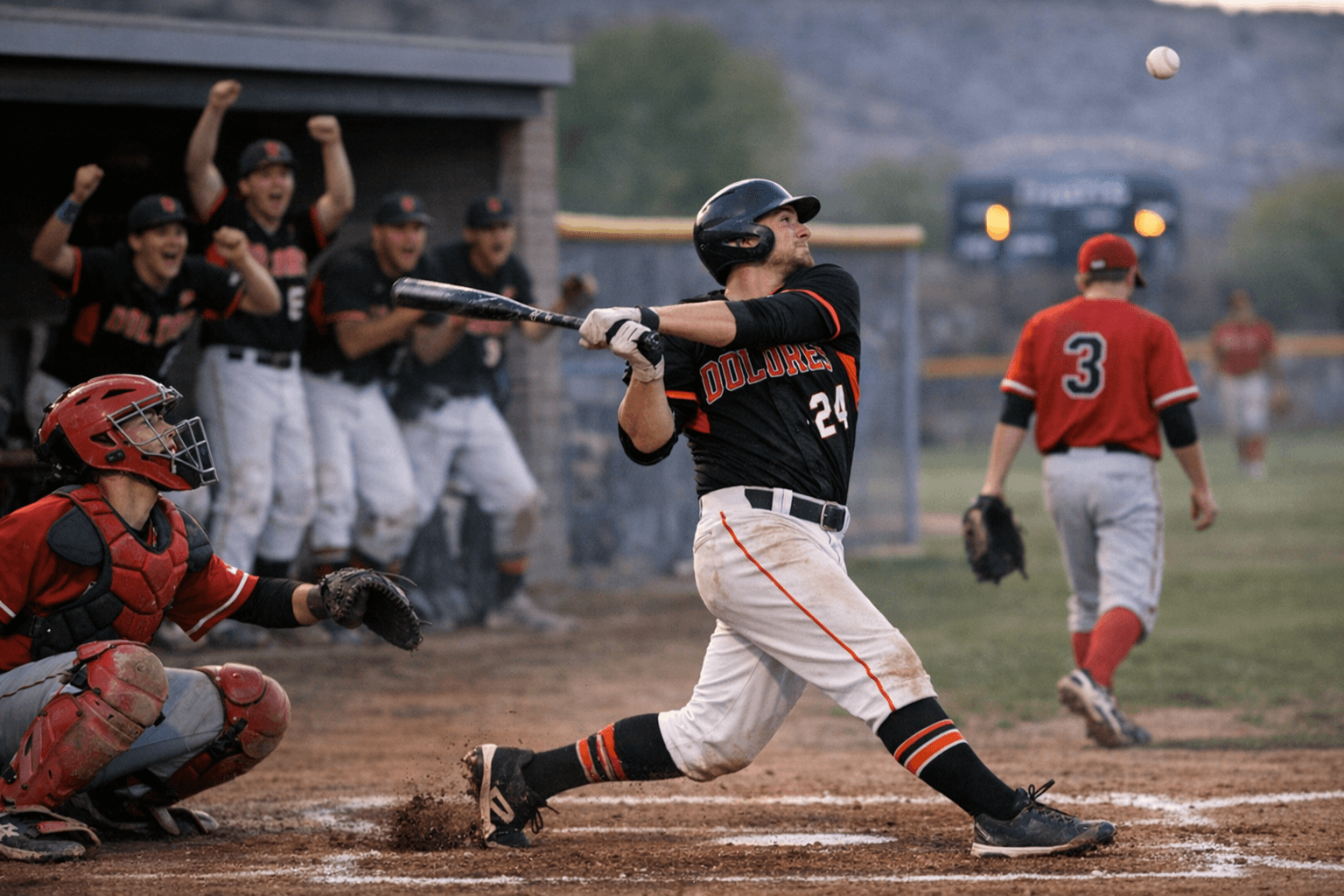 Dolores Bears Crush Nucla 24-6 in Dominant Non-League Baseball Win