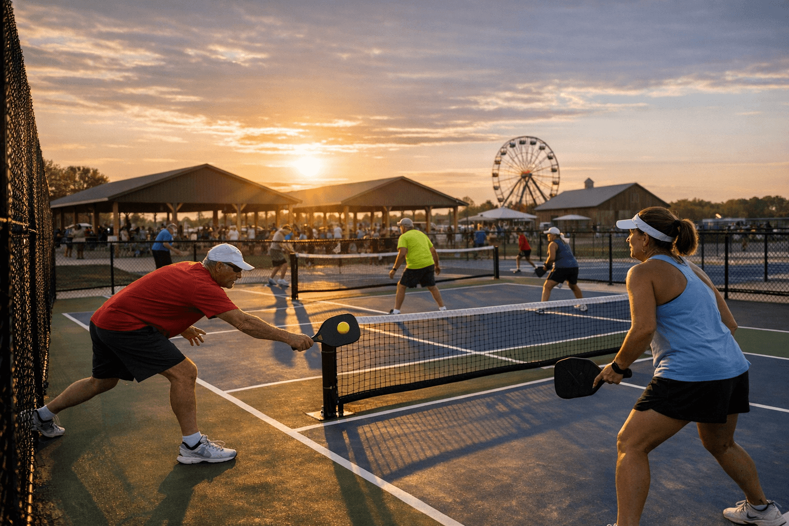 Xenia Fairgrounds Recreation Center Opens New Pickleball Courts April 28