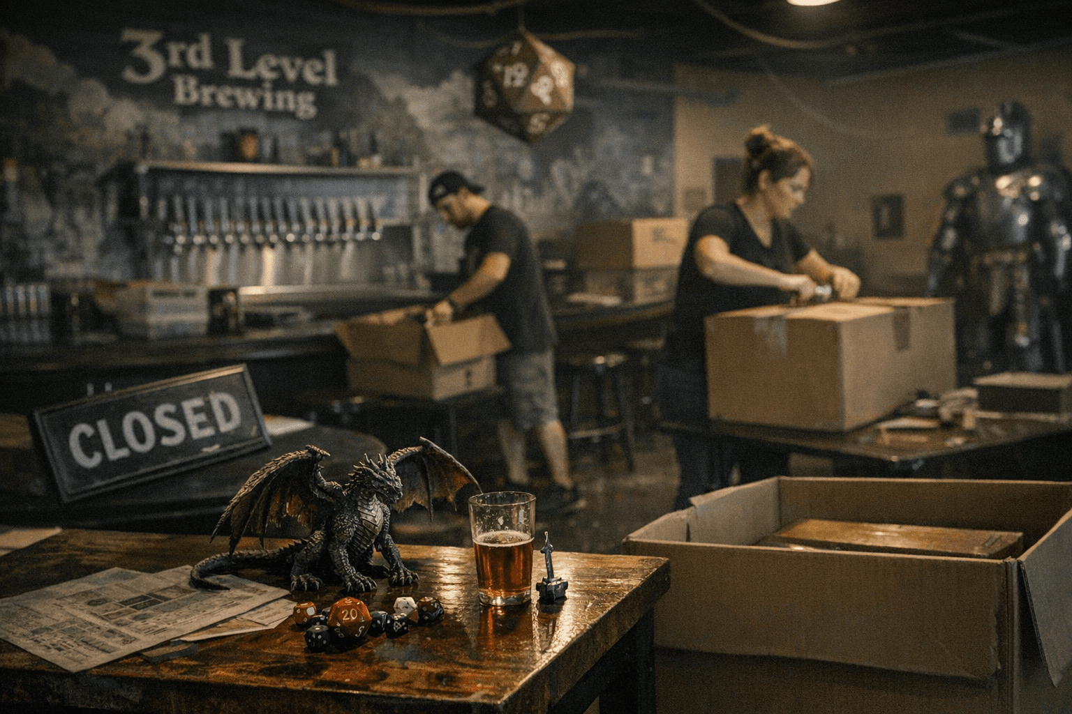 Round Rock's Nerd-Themed 3rd Level Brewing Files for Chapter 7 Liquidation