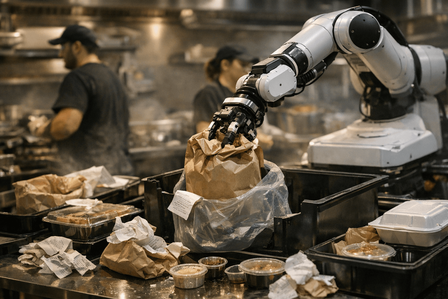 AtomBite's M1 Robot Tackles Takeout Packing's Toughest Last-Meter Challenges
