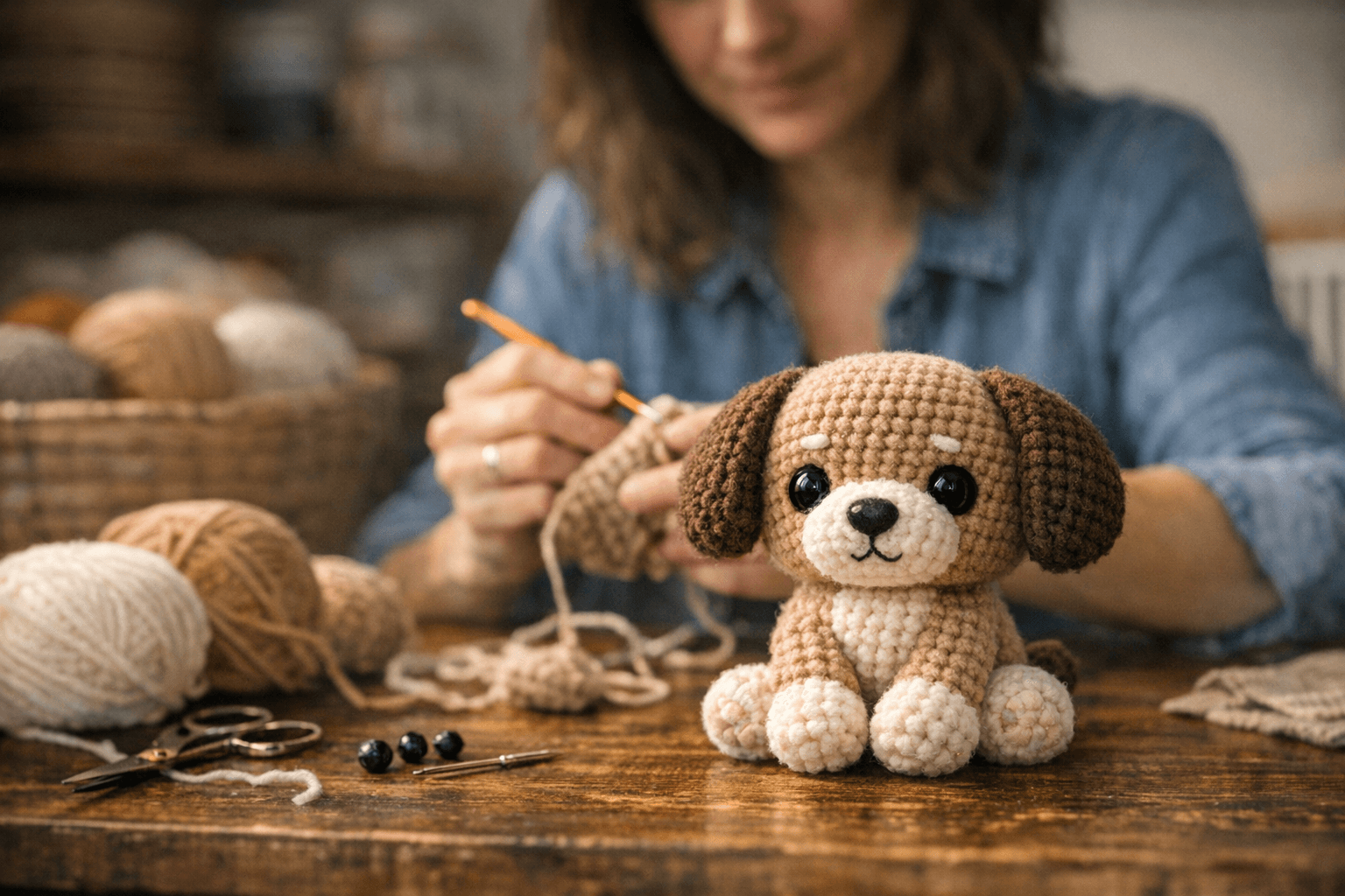 Amigurumi Corner Releases Free Crochet Plush Puppy Pattern for All Skill Levels