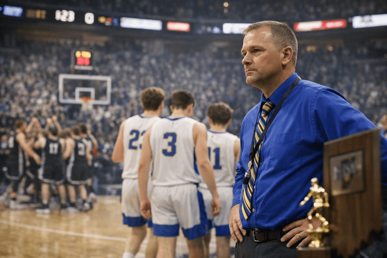 Triton's Jason Groves Named South Bend Tribune Coach of the Year After State Final Run