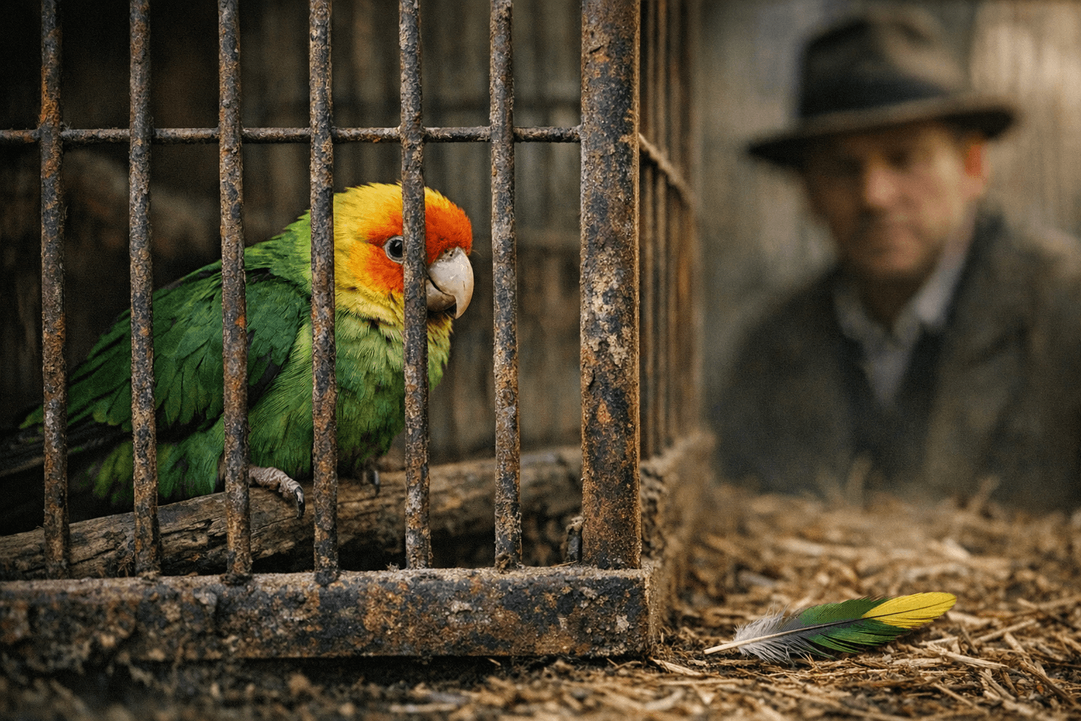 Carolina Parakeet, North America's Only Native Parrot, Vanished Due to Human Pressures