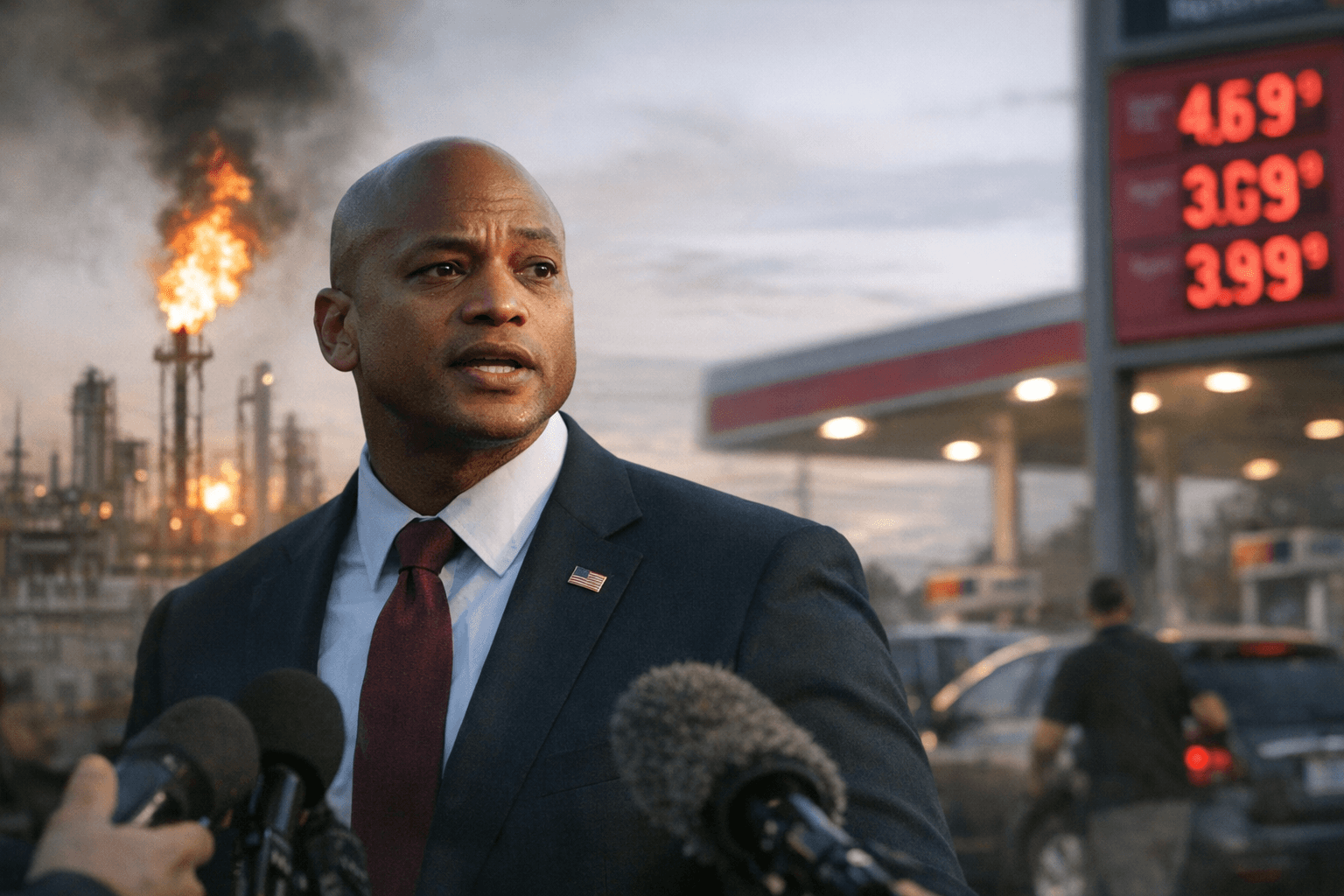 Maryland Gov. Moore Demands Clarity on Iran War, Warns of Rising Prices