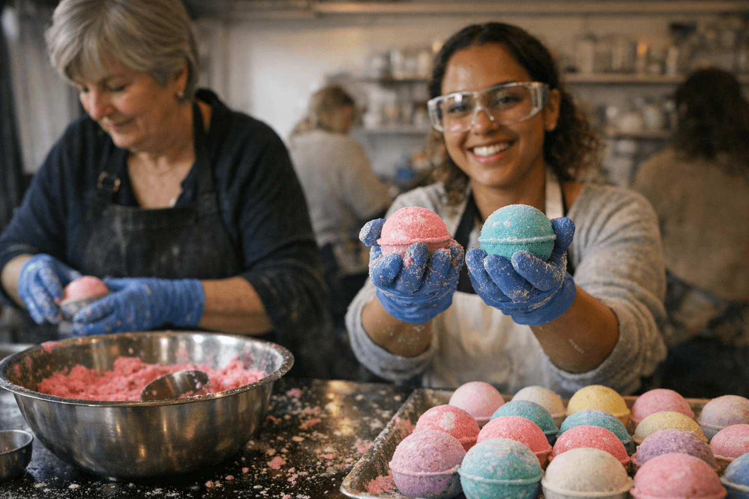 Montclair Bath Bomb Classes Celebrate a Craft Born in 1989 Dorset Shed
