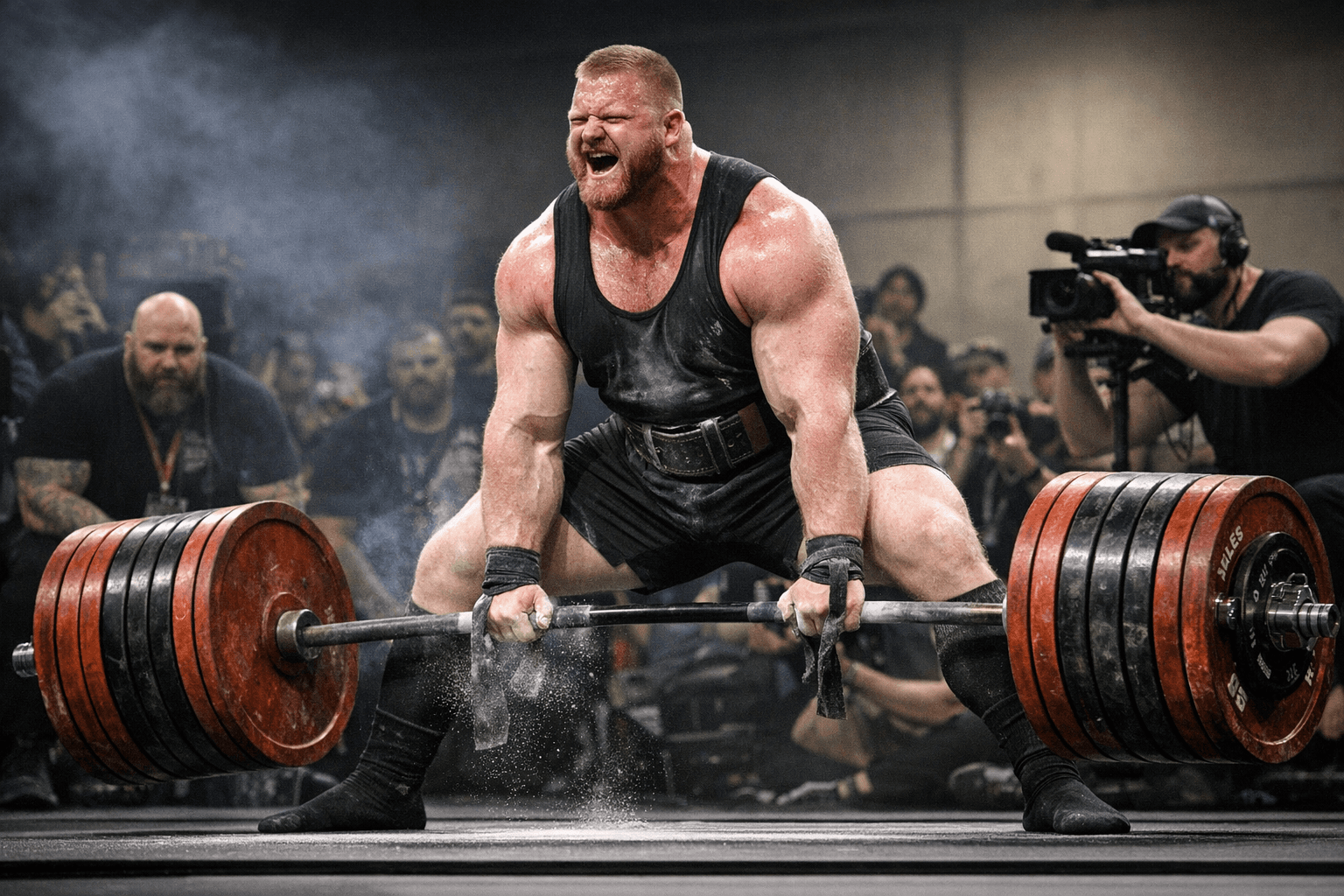 Colton Engelbrecht Pulls 520-Kilogram Sumo Deadlift at Siberian Power Show