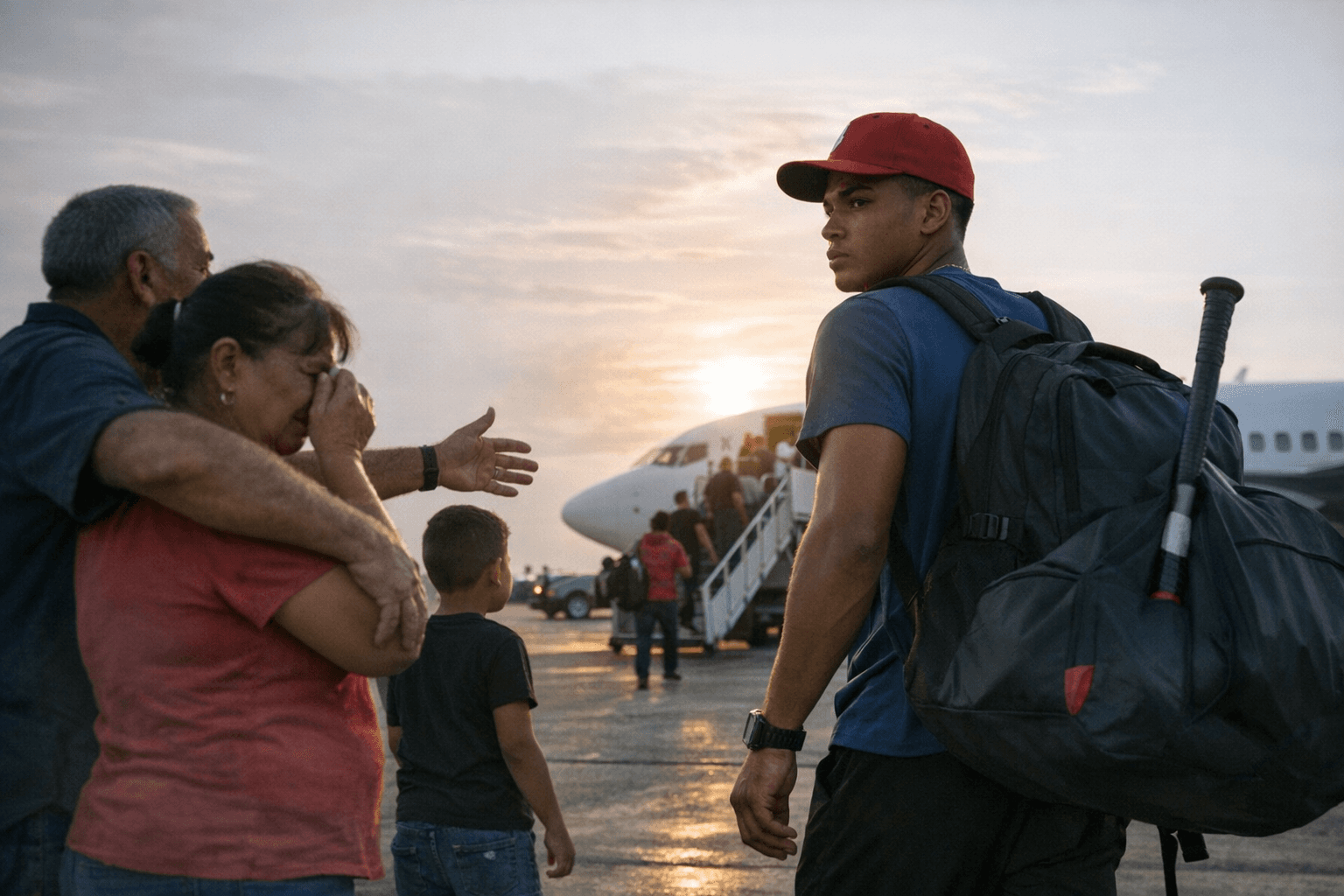 Cuban Teen Prospect Enmanuel Barrera Leaves for Dominican Republic to Train