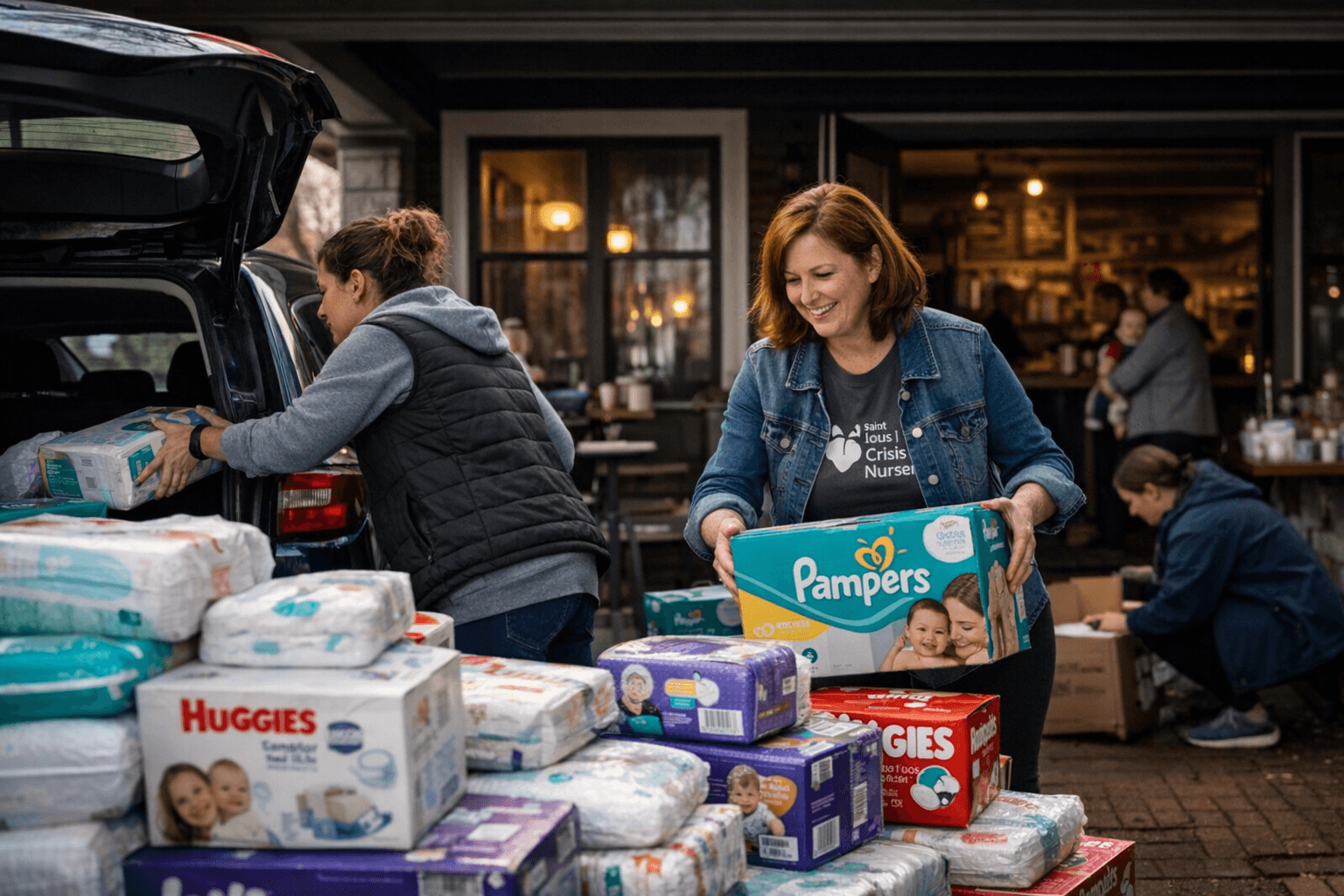 Teleo Coffee and Saint Louis Crisis Nursery Team Up for Diaper Drive