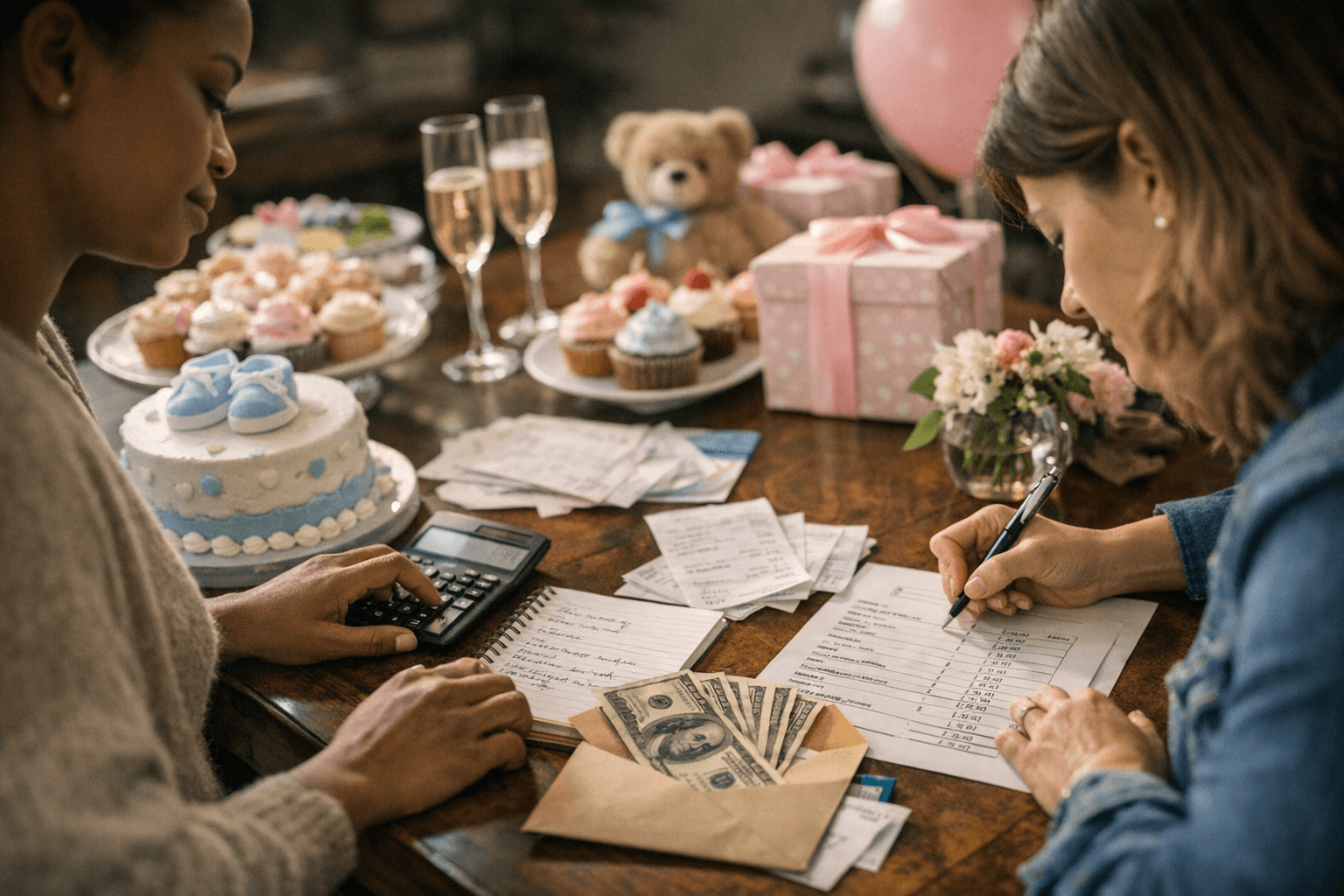 Baby Shower Budget Planning Guide, From Per-Guest Costs to Co-Host Splits