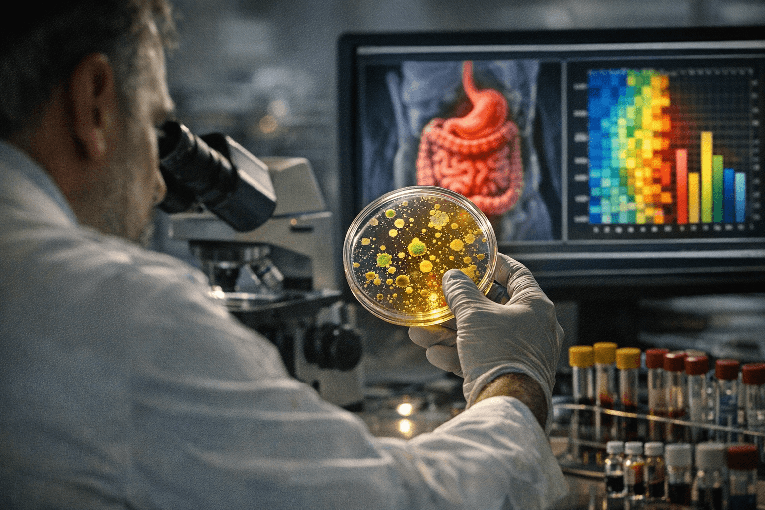 Gut Bacteria Patterns Show Promise as Early Markers for Digestive Disease