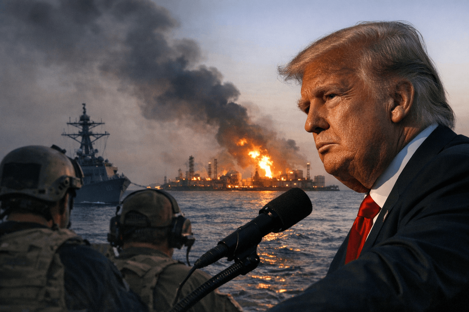 Trump Threatens Iran's Energy Infrastructure After U.S. Military Rescue, Strait of Hormuz Deadline Looms