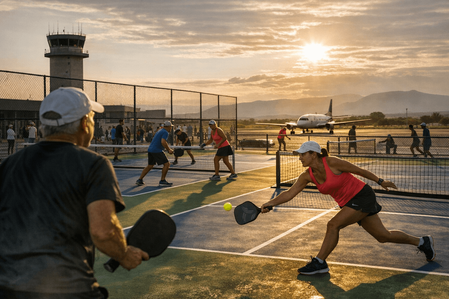 Querétaro Opens First Public Pickleball Courts at UAQ Airport Campus