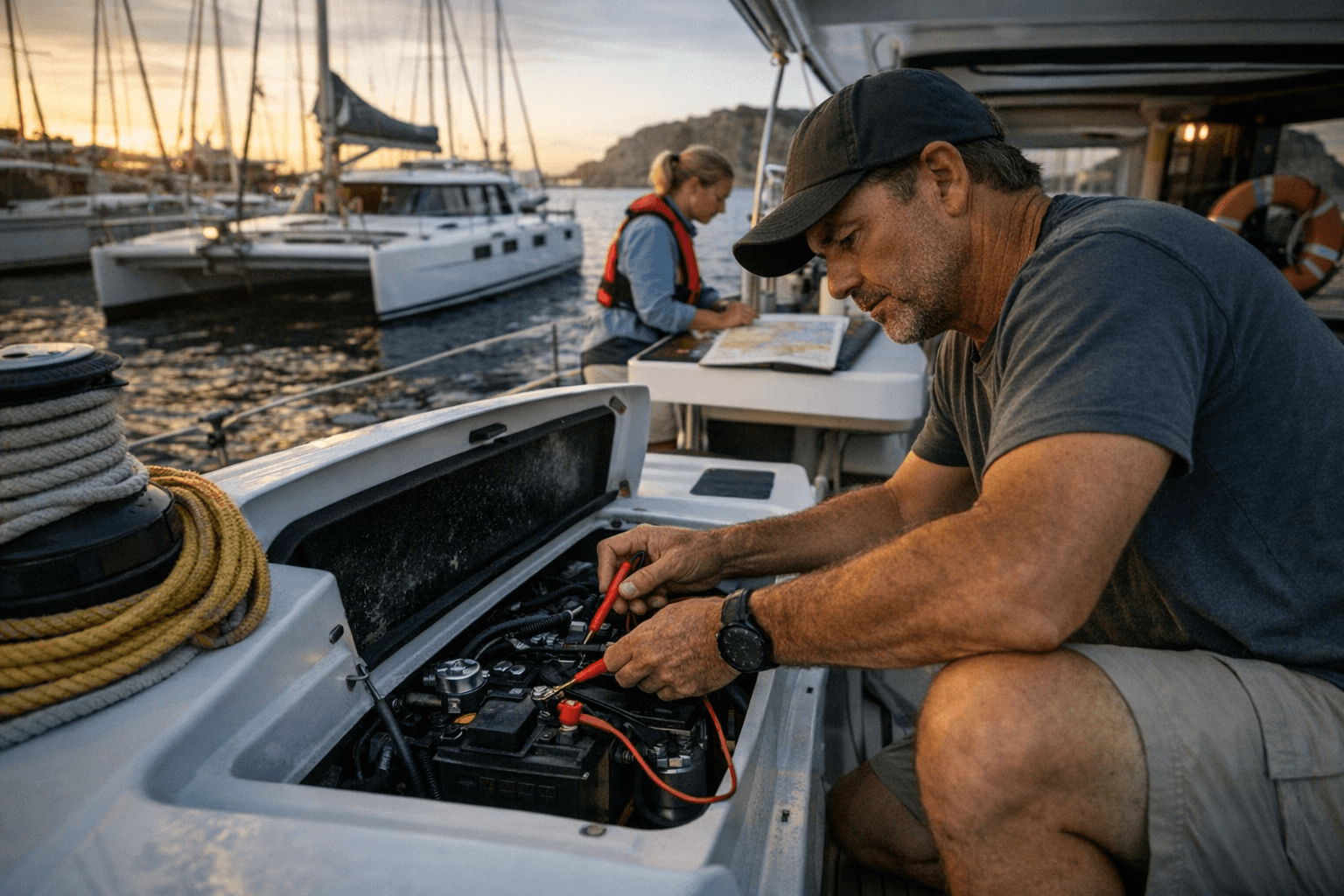 Essential Pre-Departure Safety Checklist for Catamaran Owners and Operators