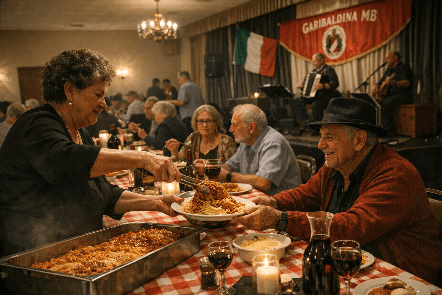 Garibaldina MB Society Hosts Pasta and Wine Night in Los Angeles This April
