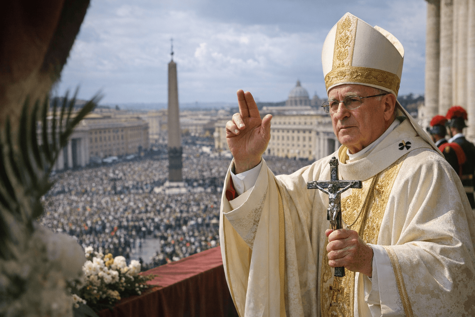 Pope Leo XIV Calls for Peace in His First Easter Mass as Pontiff