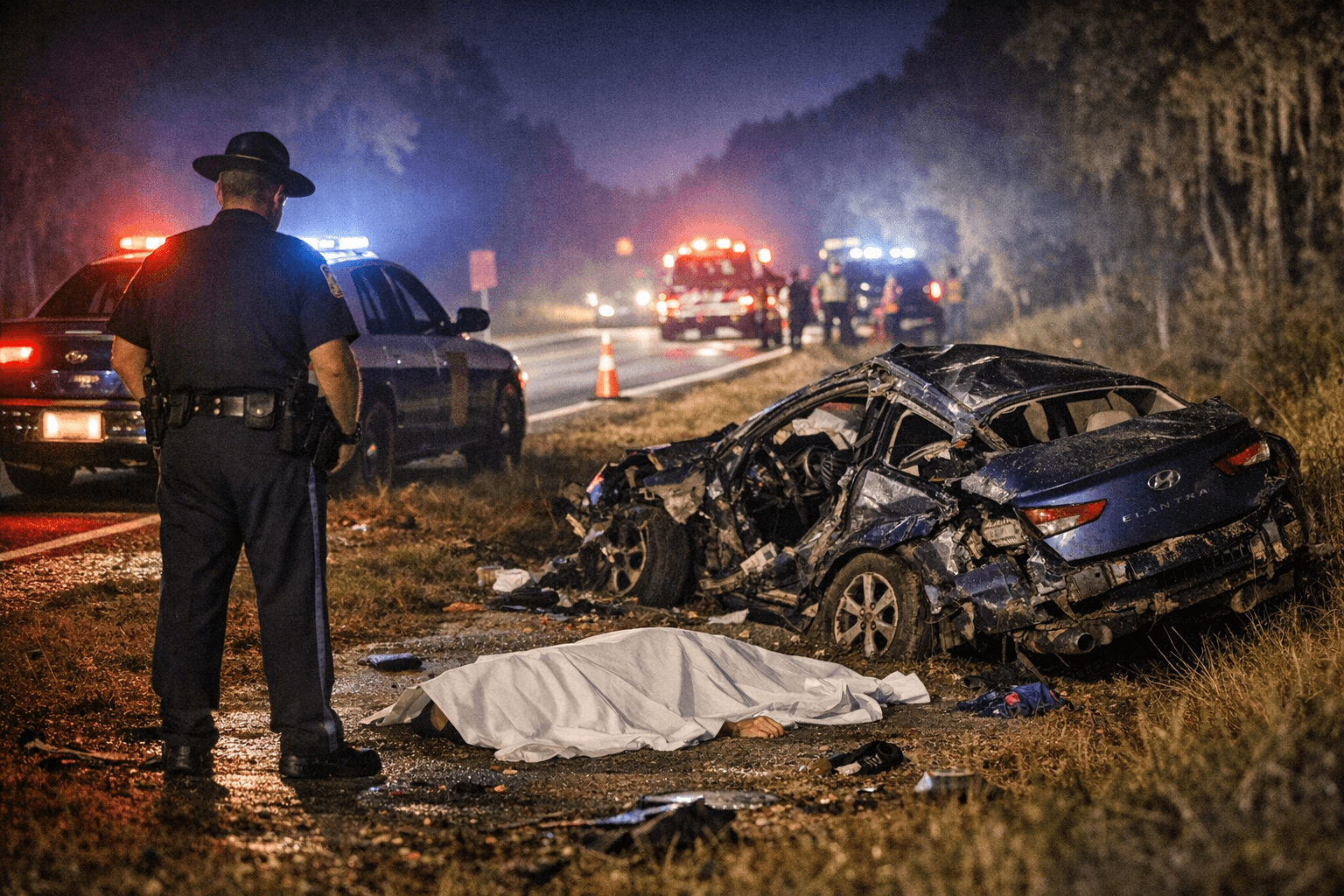 Four Killed in Pike County Crash After Driver Flees Alabama Trooper