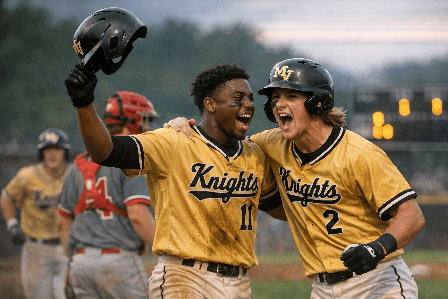 Mount View Golden Knights Rout Van High 14-2 in Spring Baseball
