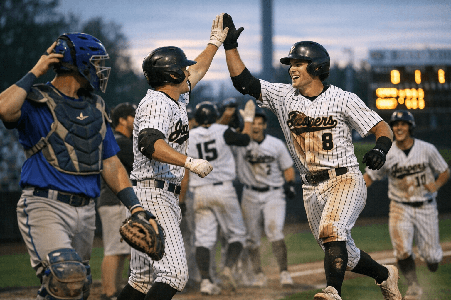 Jasper Wildcats Rout Boonville 12-2 in Home Baseball Opener