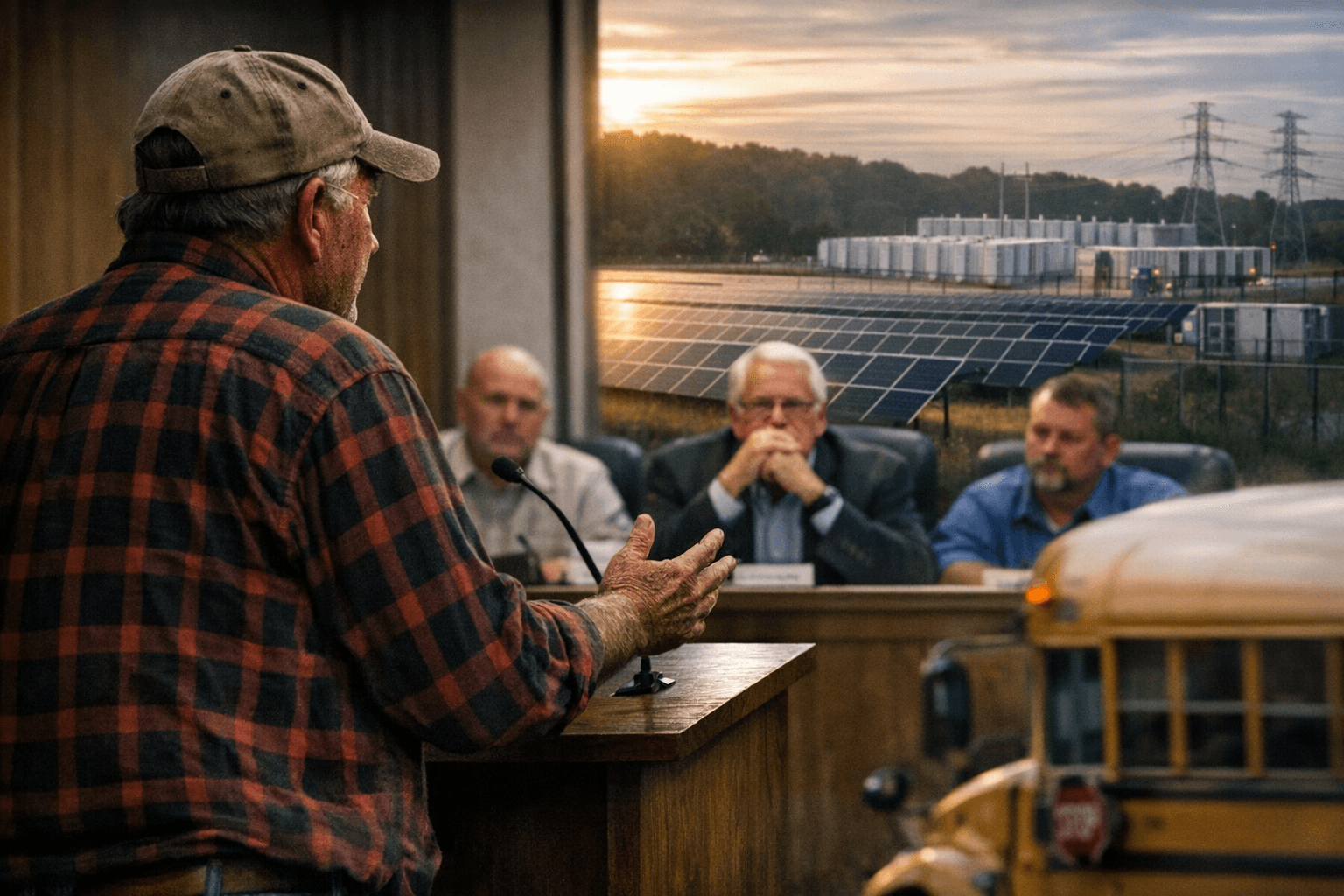 Resident Urges County to Revoke Crossvine Solar, Battery Storage Permit