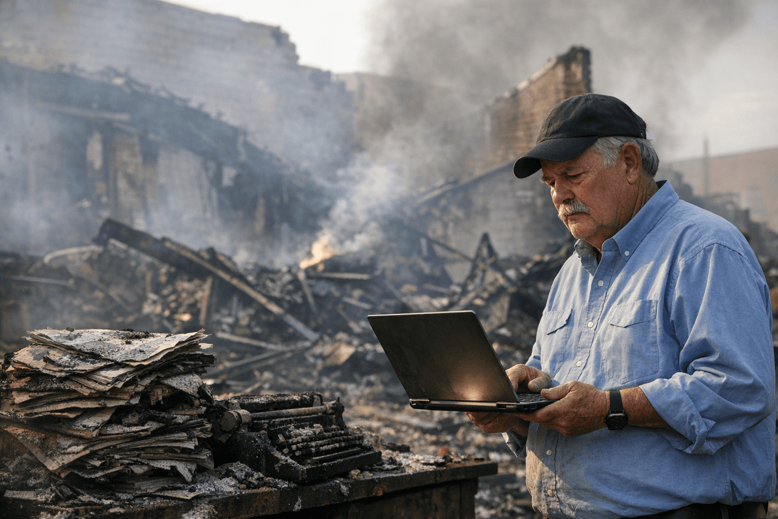 Gatesville Messenger Launches Digital Edition After Downtown Fire Disrupts Print Operations