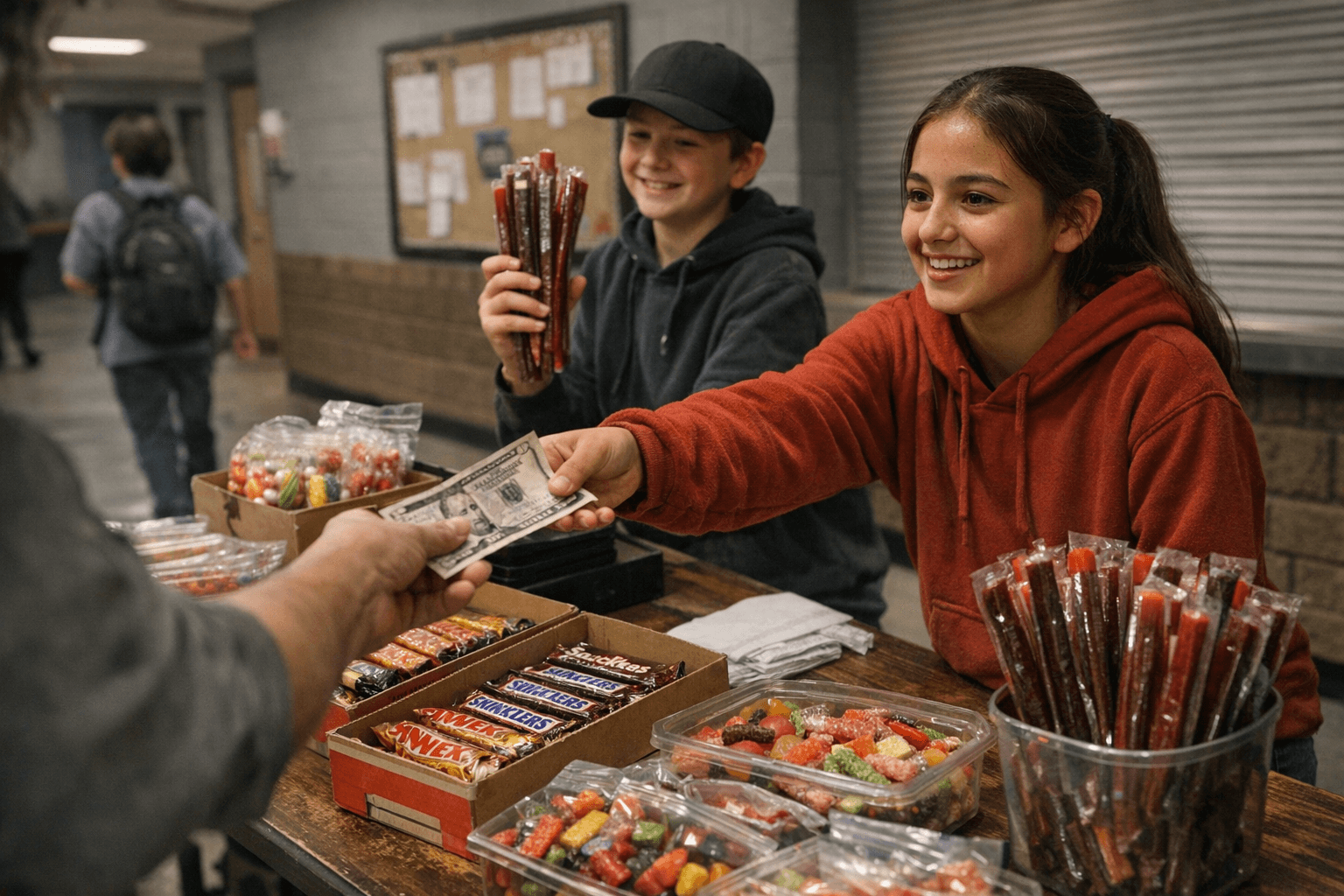 Trinidad Middle School Sells Candy, Gummies and Jerky in Spring Fundraiser