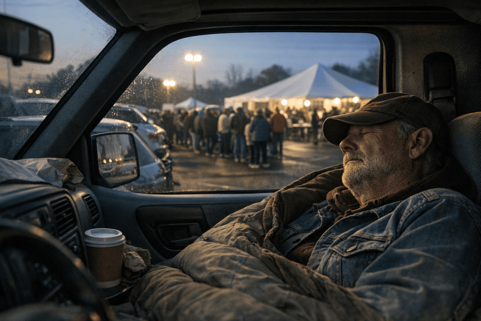 Americans Wait Days in Cars for Free Care at RAM Clinics