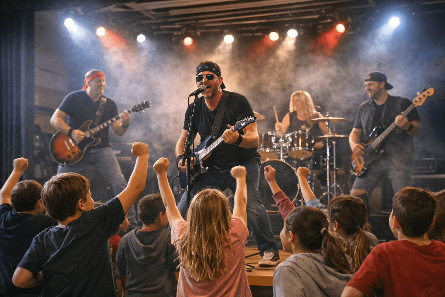 Baldwin Heights Students Read 180,000 Minutes, Earn Rock Concert Reward