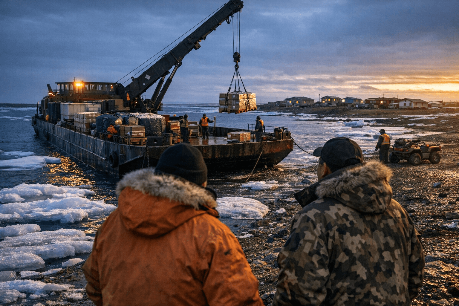 North Slope Borough Port Authority Connects Remote Arctic Villages Through Maritime Infrastructure