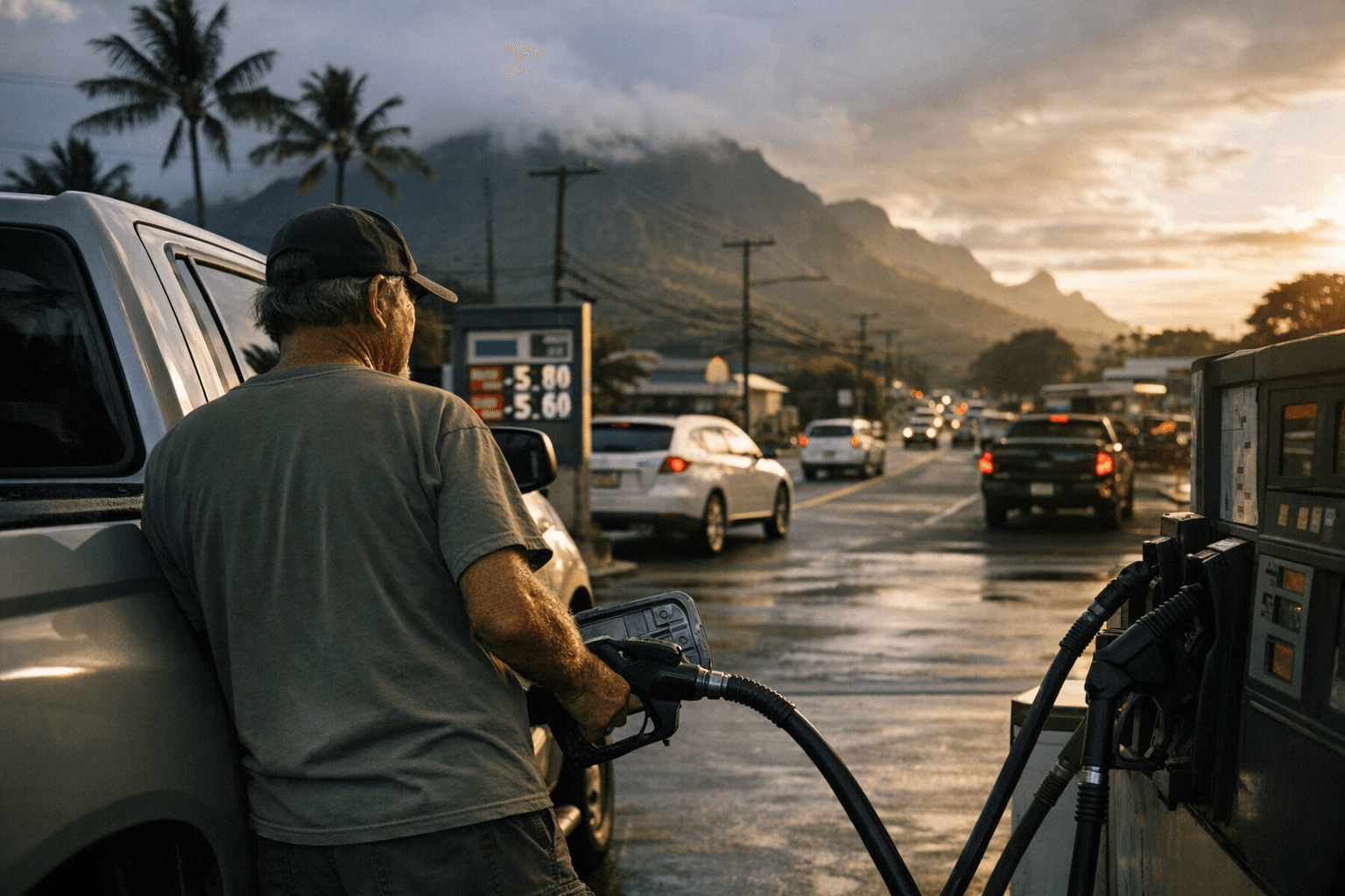Kauai Gas Prices Hit $5.80 Per Gallon, Topping State Average