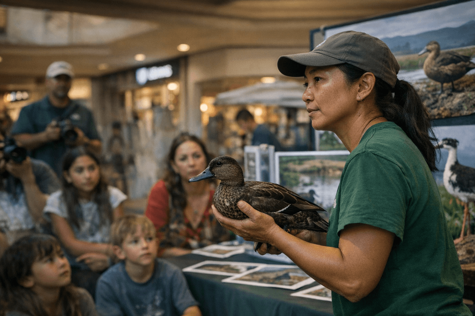 Free Kukui Grove Event Spotlights Endangered Hawaiian Duck Conservation
