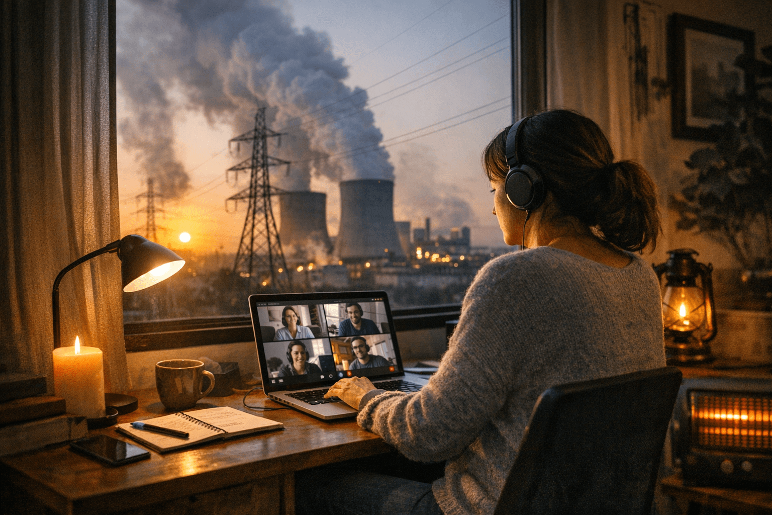 עבודה מהבית כפתרון למשבר האנרגיה העולמי