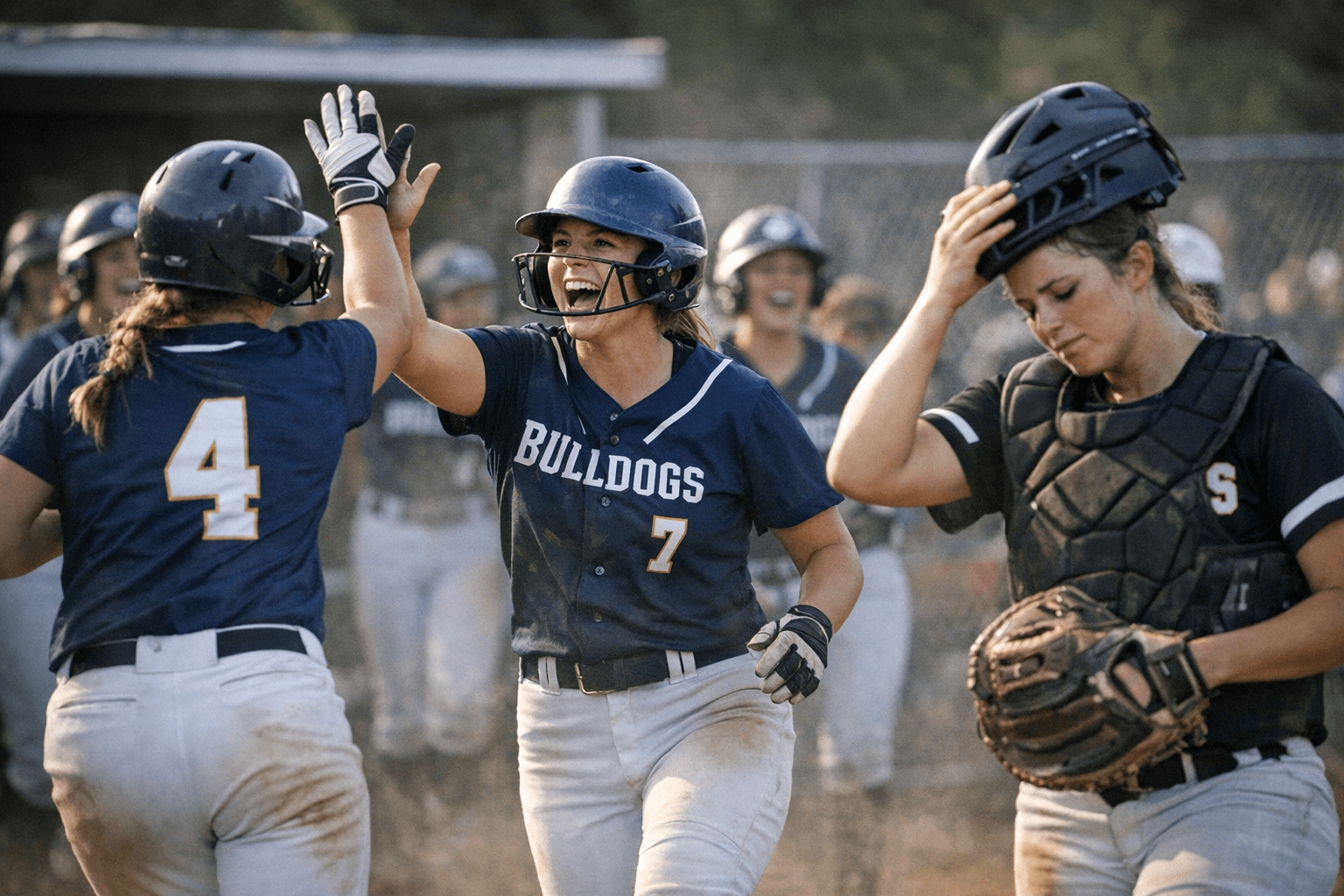 Bulldogs Edge Sisters 11-10, Eight-Run First Inning Fuels Victory