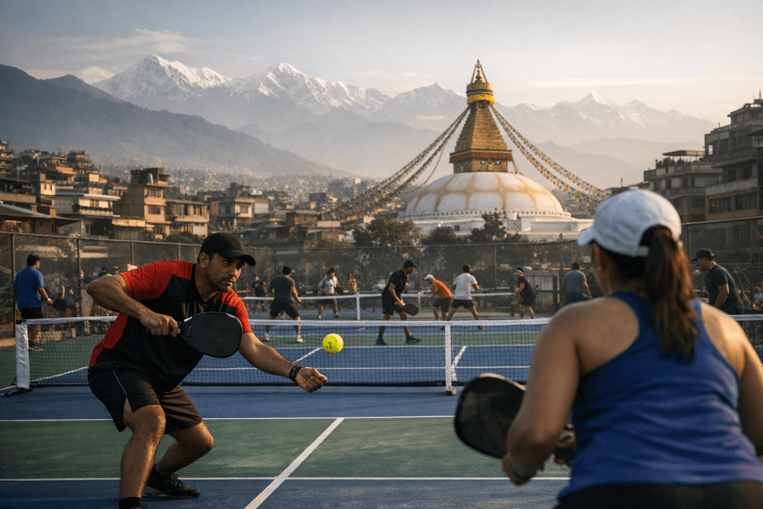 Kathmandu Pickleball Grows From Portable Nets to 30 Courts