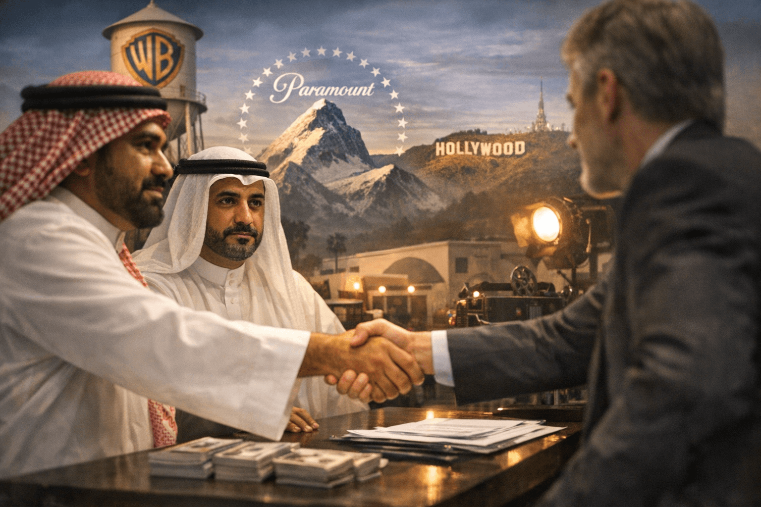 Gulf Sovereign Wealth Funds Commit $24 Billion to Paramount's $81 Billion Warner Deal