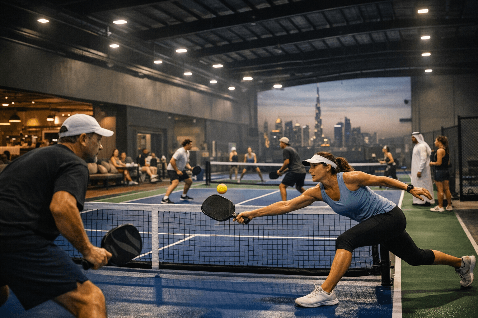 Dubai's Picklers Club Offers Six Courts, Full Amenities, and Community Programming
