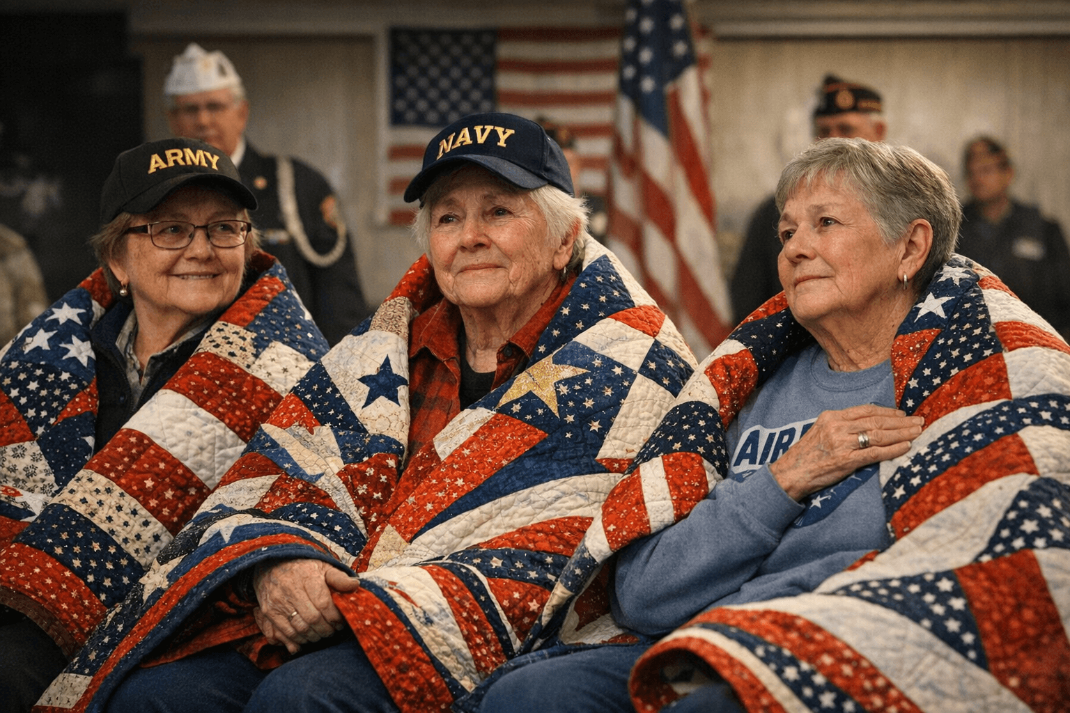 Three Bagley Area Women Veterans Honored with Quilts of Valor