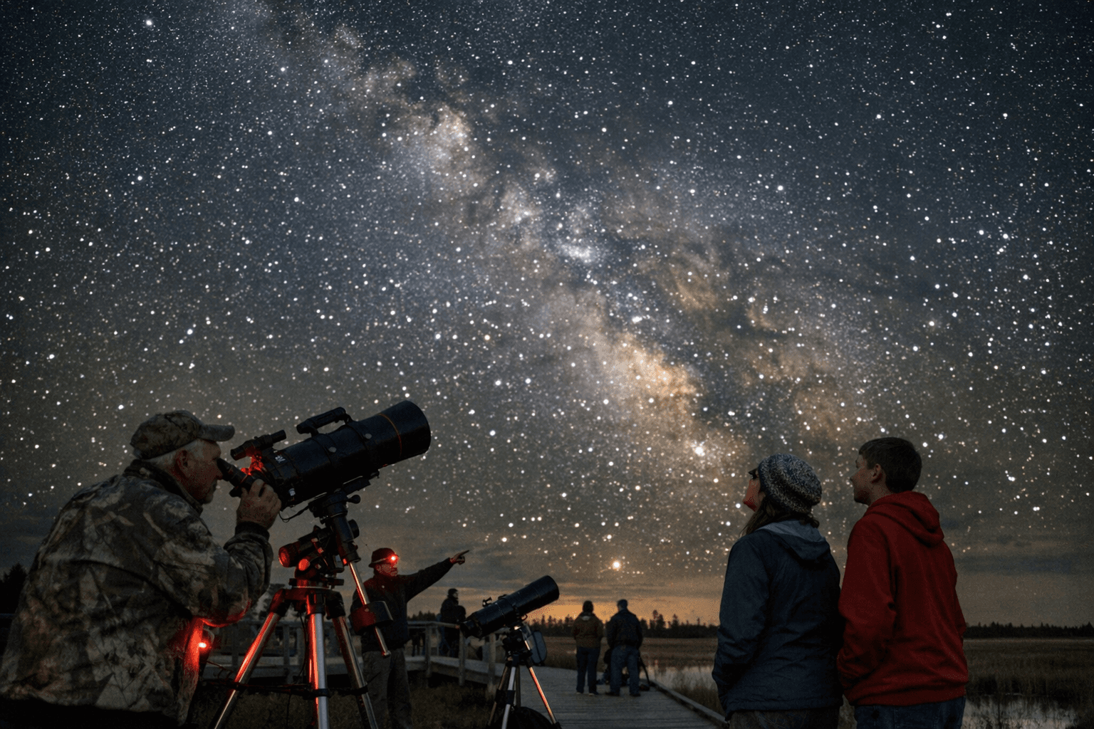 Big Bog State Recreation Area Hosts Public Stargazing Night for Astronomy Fans