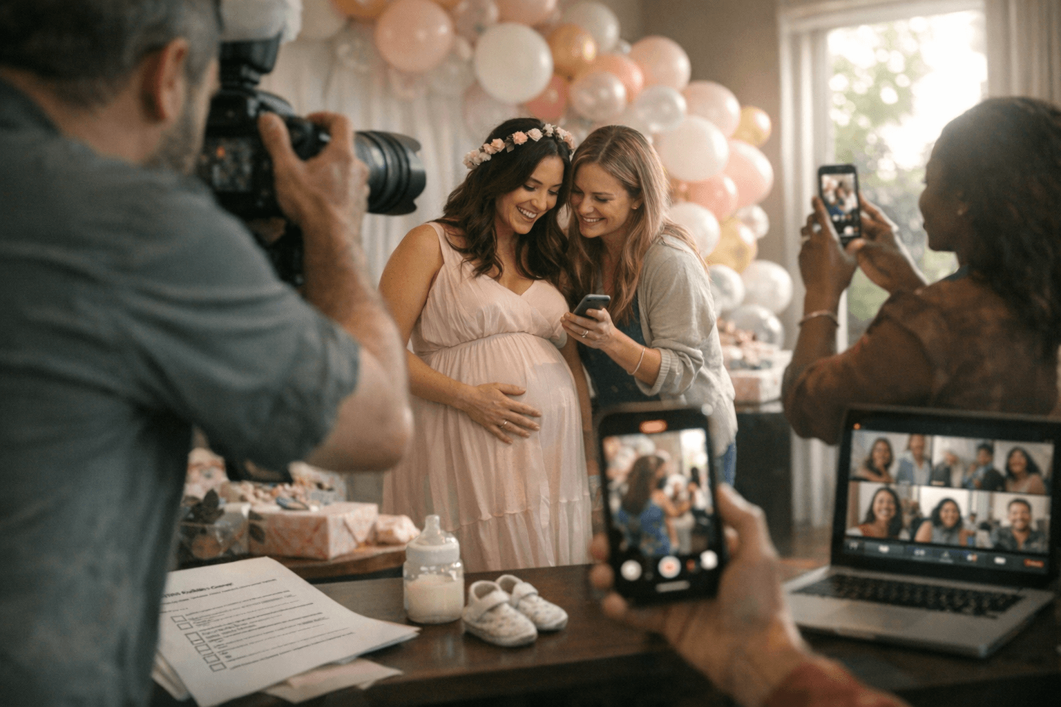 Baby Shower Photography Guide Covers Consent, Privacy, and Legal Protections