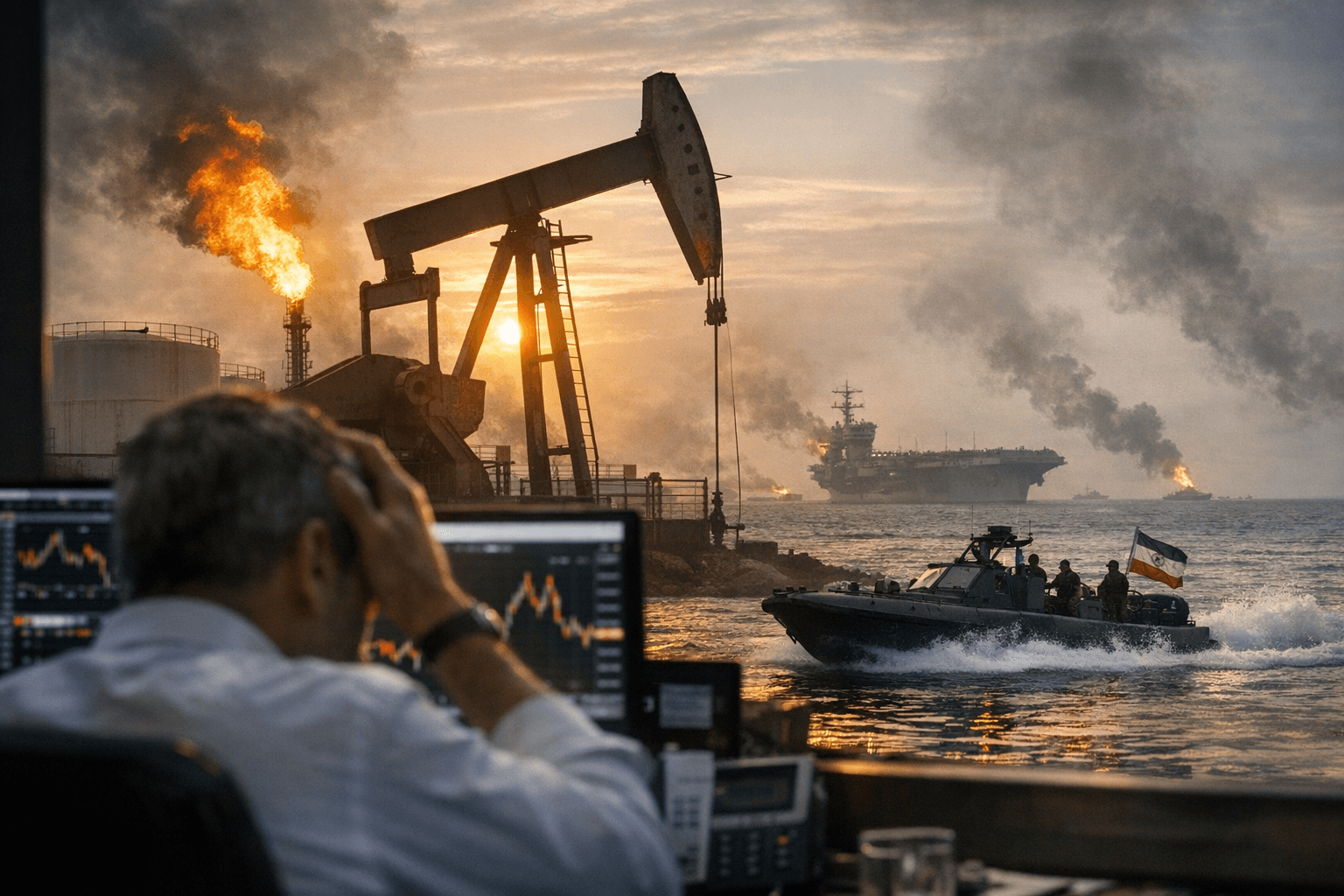 Markets Reel as Oil Surges Amid Trump's Iran Threats and Escalating Tensions