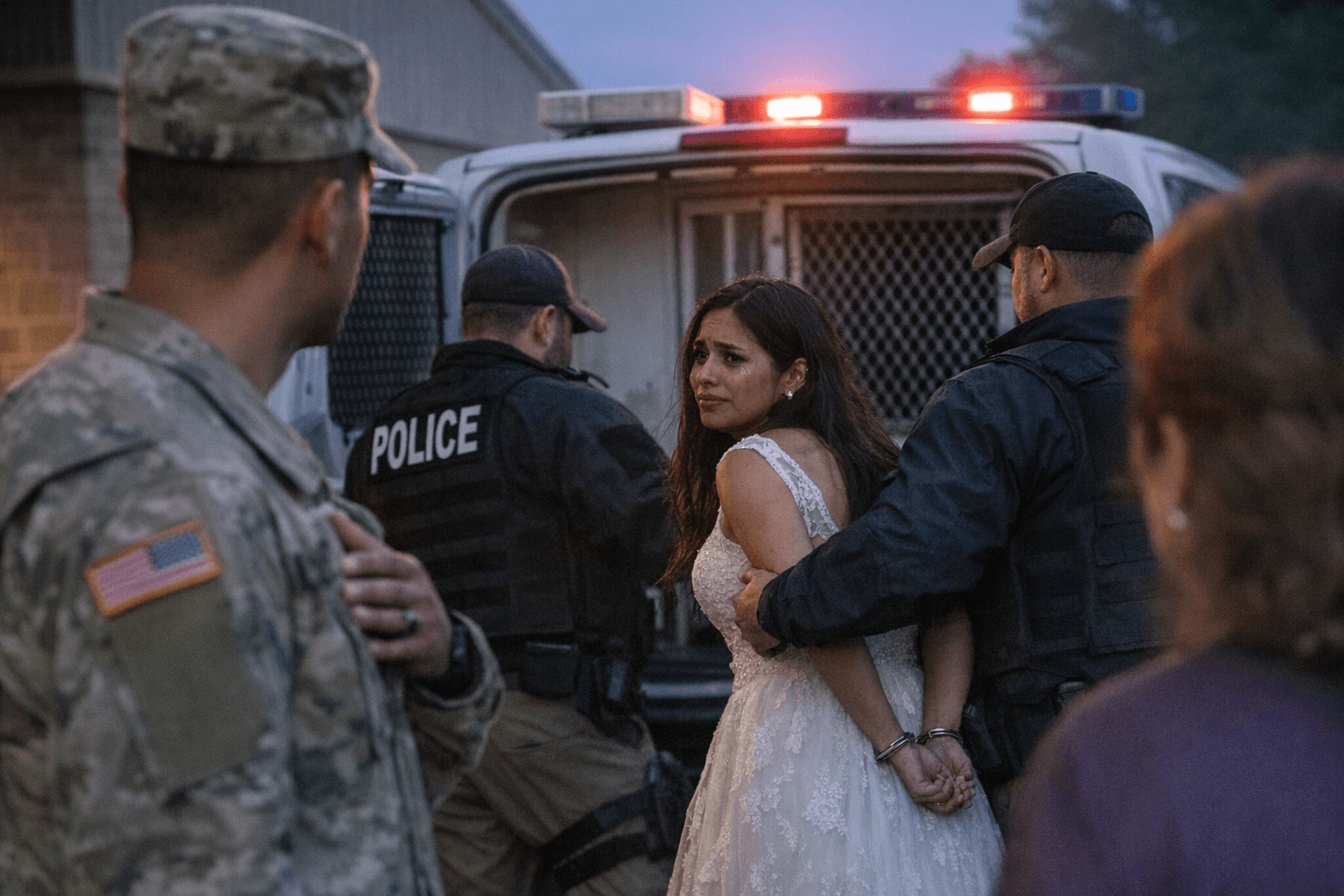 ICE Detains Army Sergeant's Undocumented Wife Days After Wedding