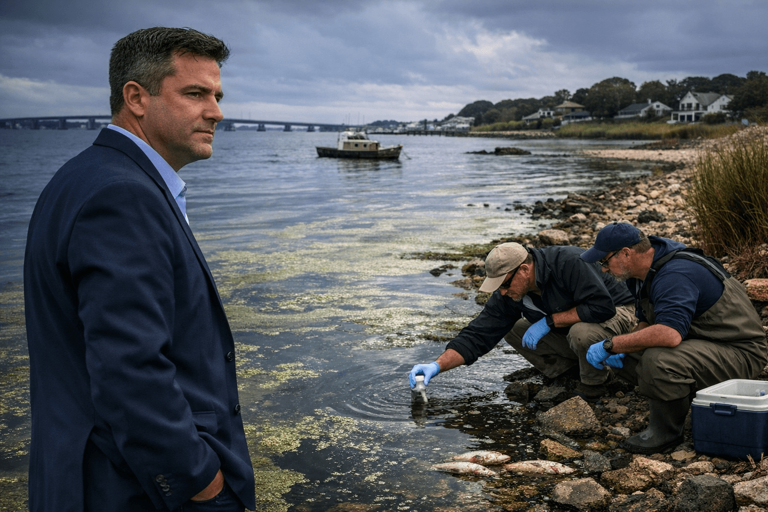 LaLota Touts Bipartisan Bill Targeting 70% Nitrogen Reduction in Suffolk Waterways