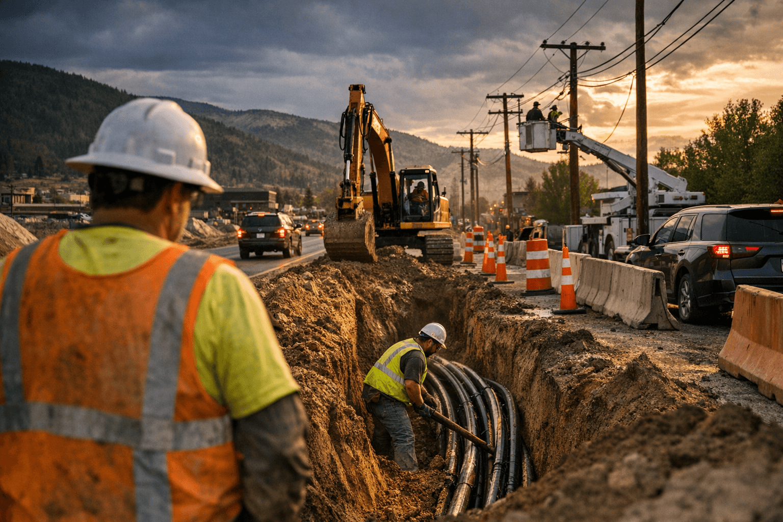 Park City Begins Undergrounding Power Lines Along Kearns Boulevard This Summer