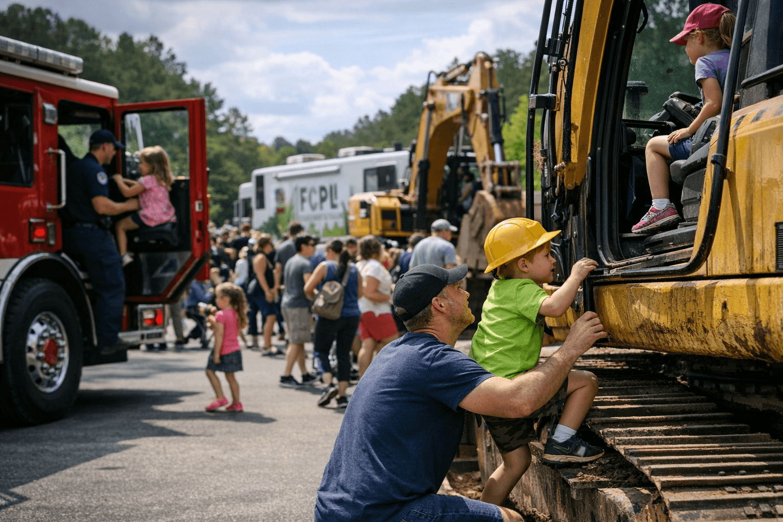 Forsyth County Library's Free Touch-a-Truck Event Returns to Fowler Park in April
