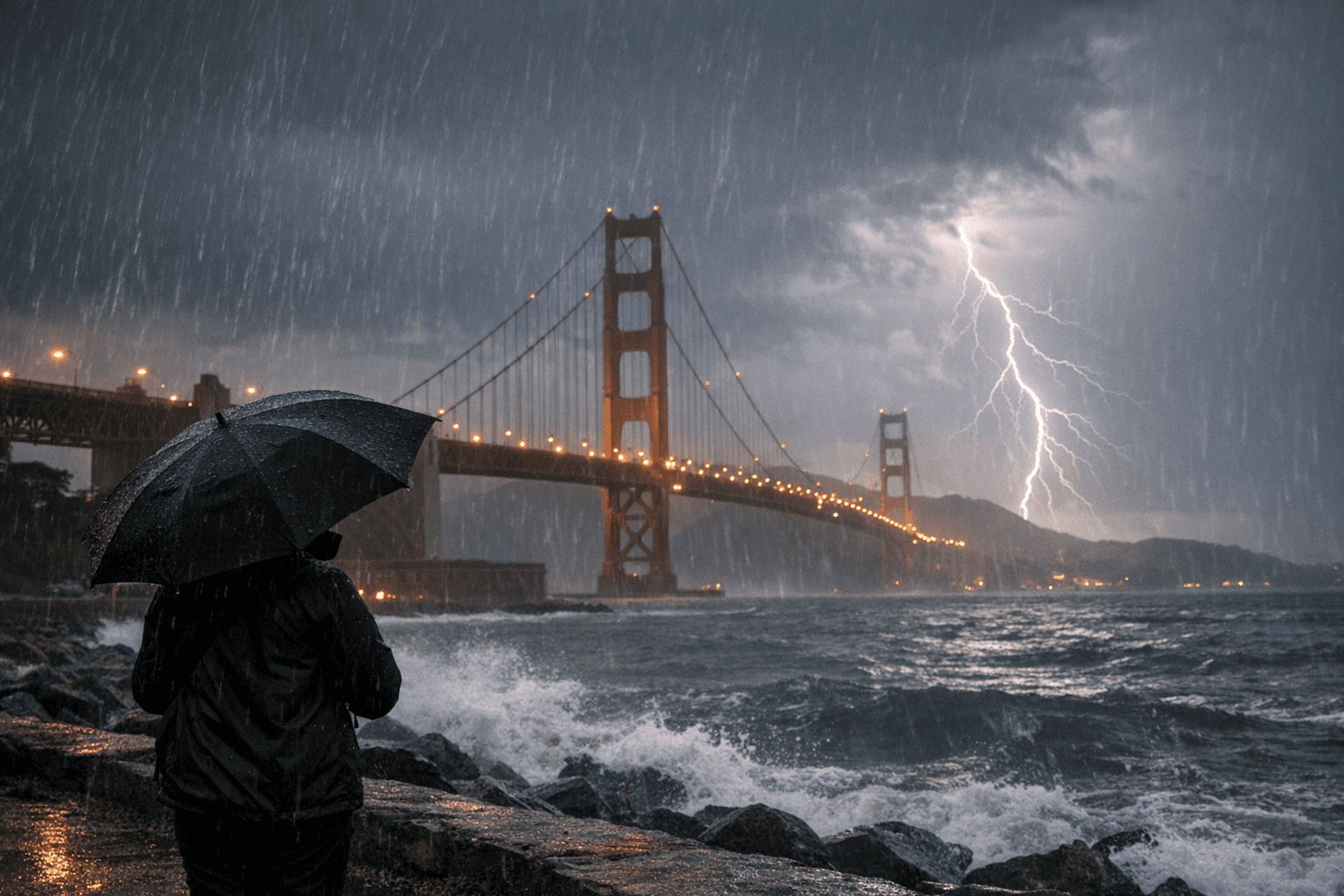 Bay Area Braces for Rain and Thunderstorms After Dry Stretch