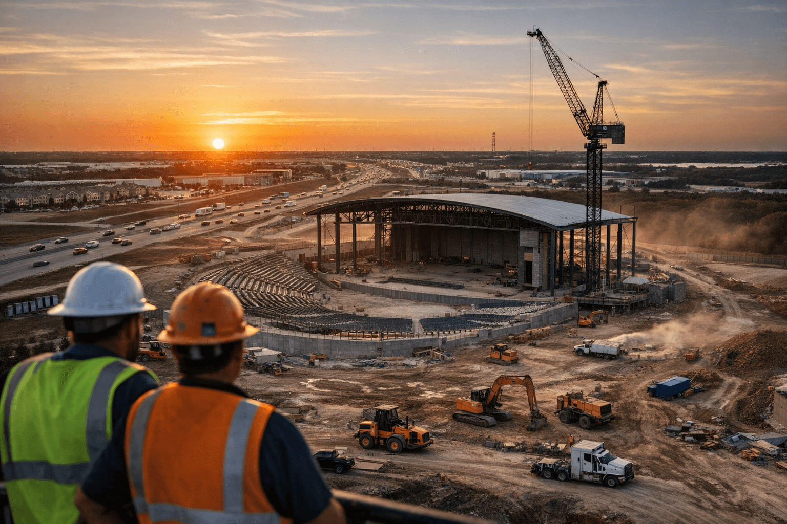 McKinney's Planned 20,000-Seat Sunset Amphitheater Could Transform County Entertainment